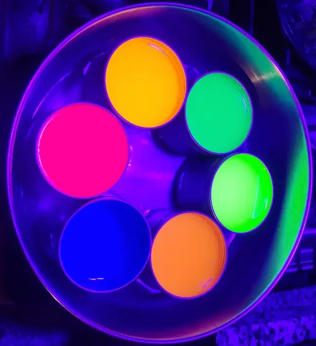 * Sample Pack - Fluorescent Candle Dye Color Chips