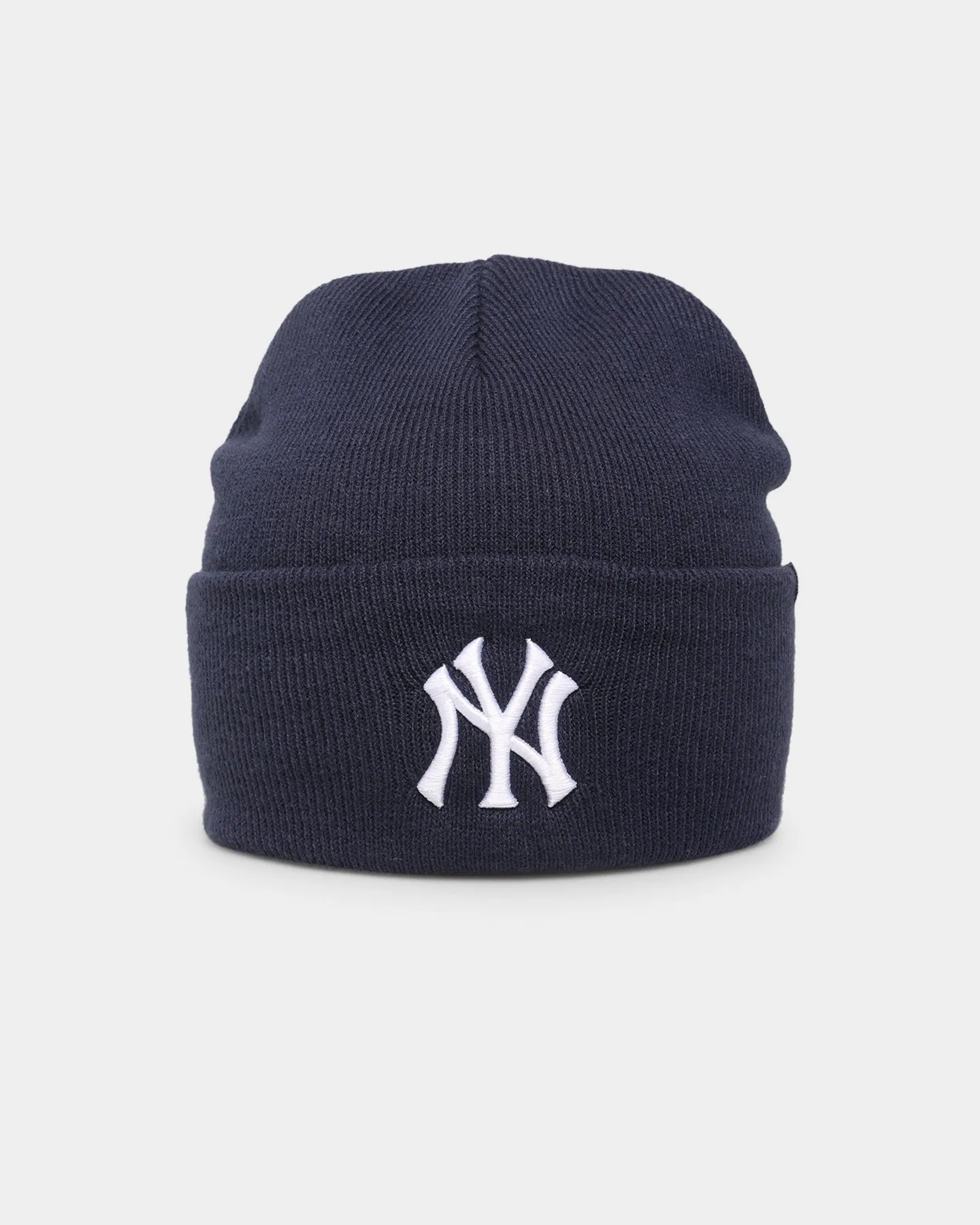 47 Brand New York Yankees Haymaker Cuff Knit Beanie Light Navy