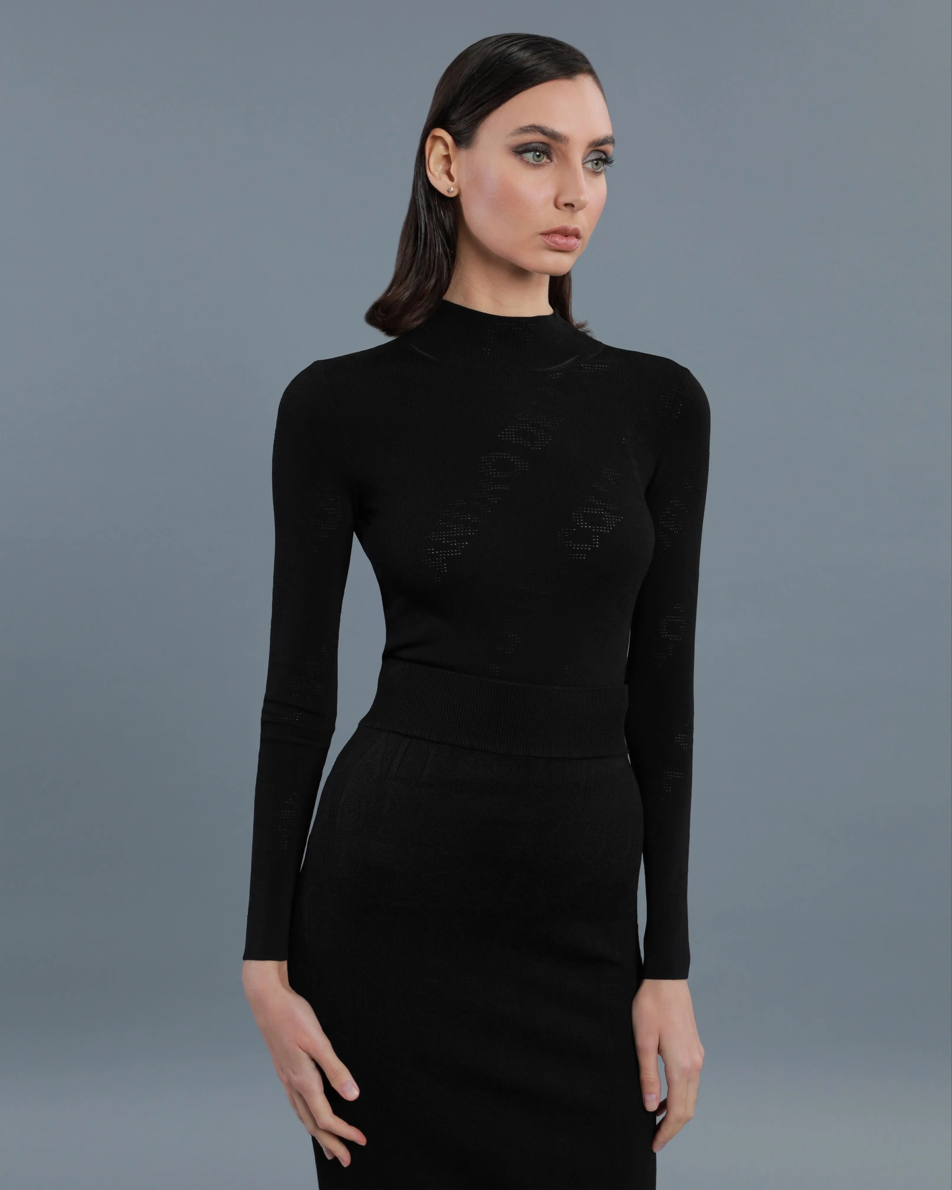 ADA Pointelle Knit Top