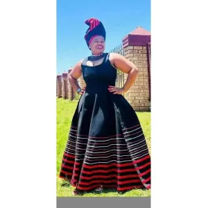 African Cultural Sleeveless Ankara Maxi Dress