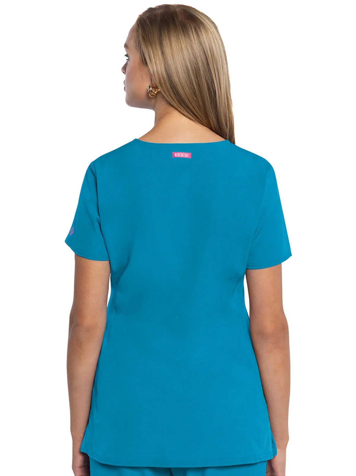 Amp - Women's V-Neck Scrub Top