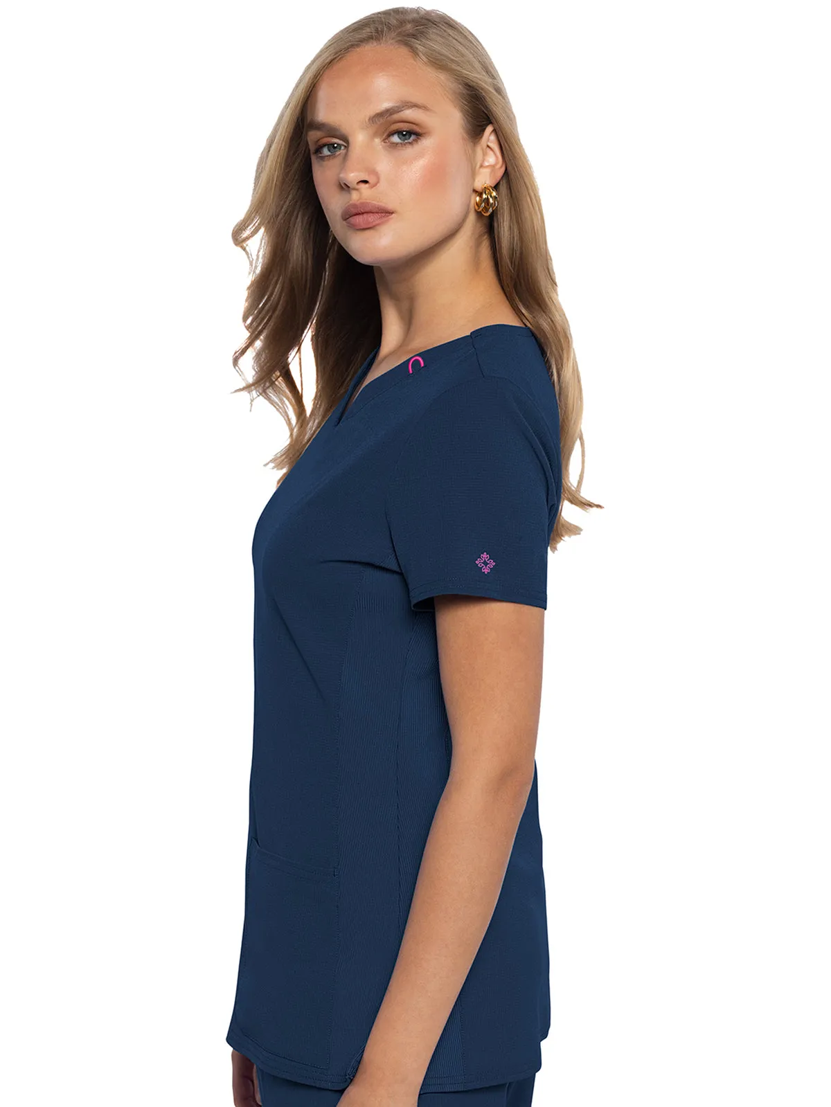 Amp - Women's V-Neck Scrub Top
