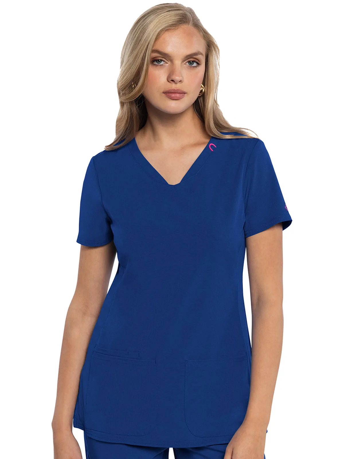 Amp - Women's V-Neck Scrub Top