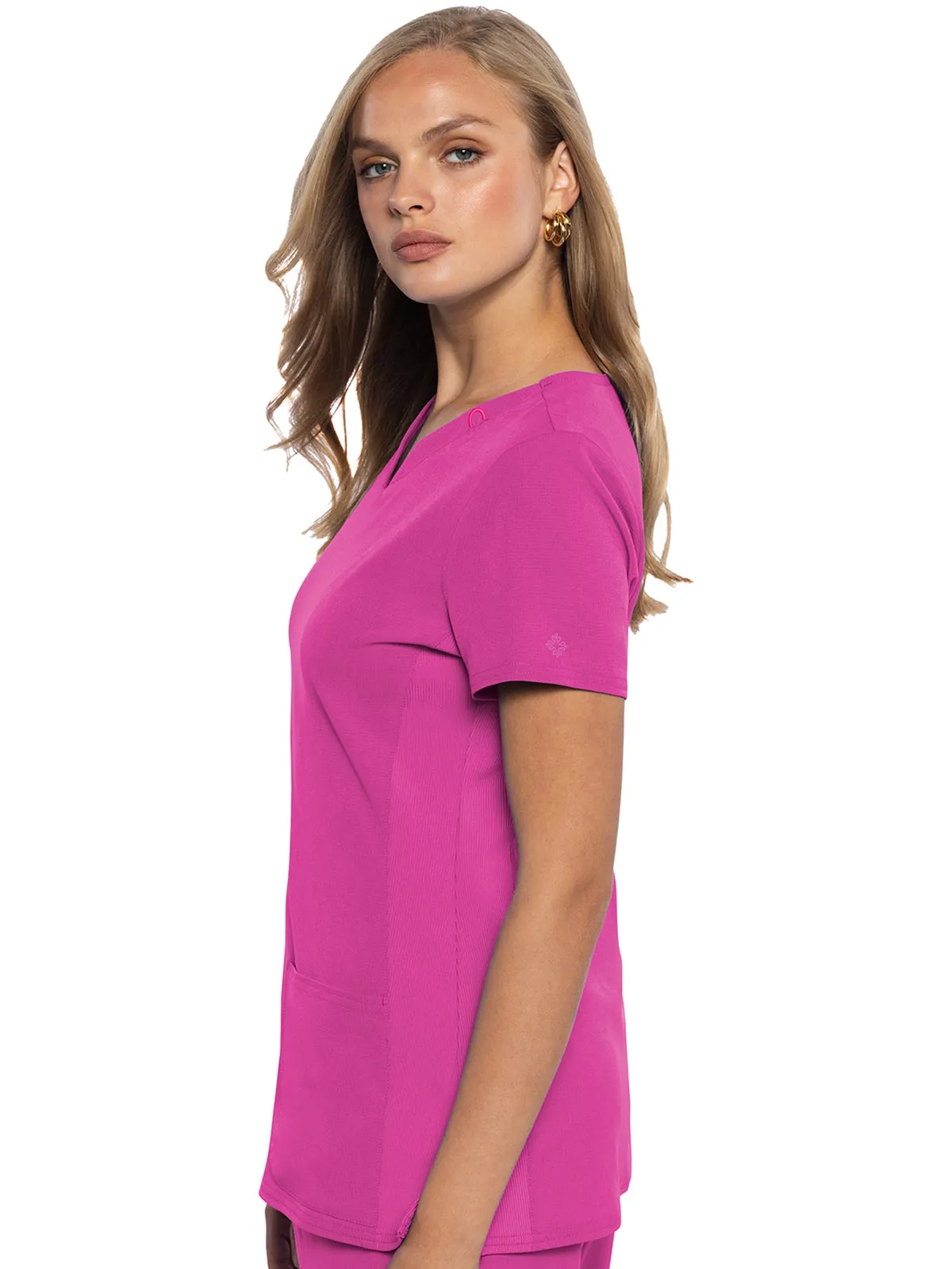 Amp - Women's V-Neck Scrub Top