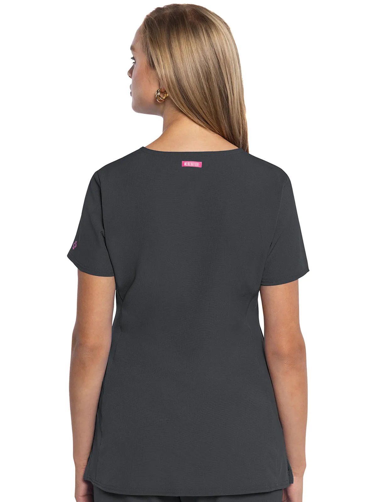 Amp - Women's V-Neck Scrub Top