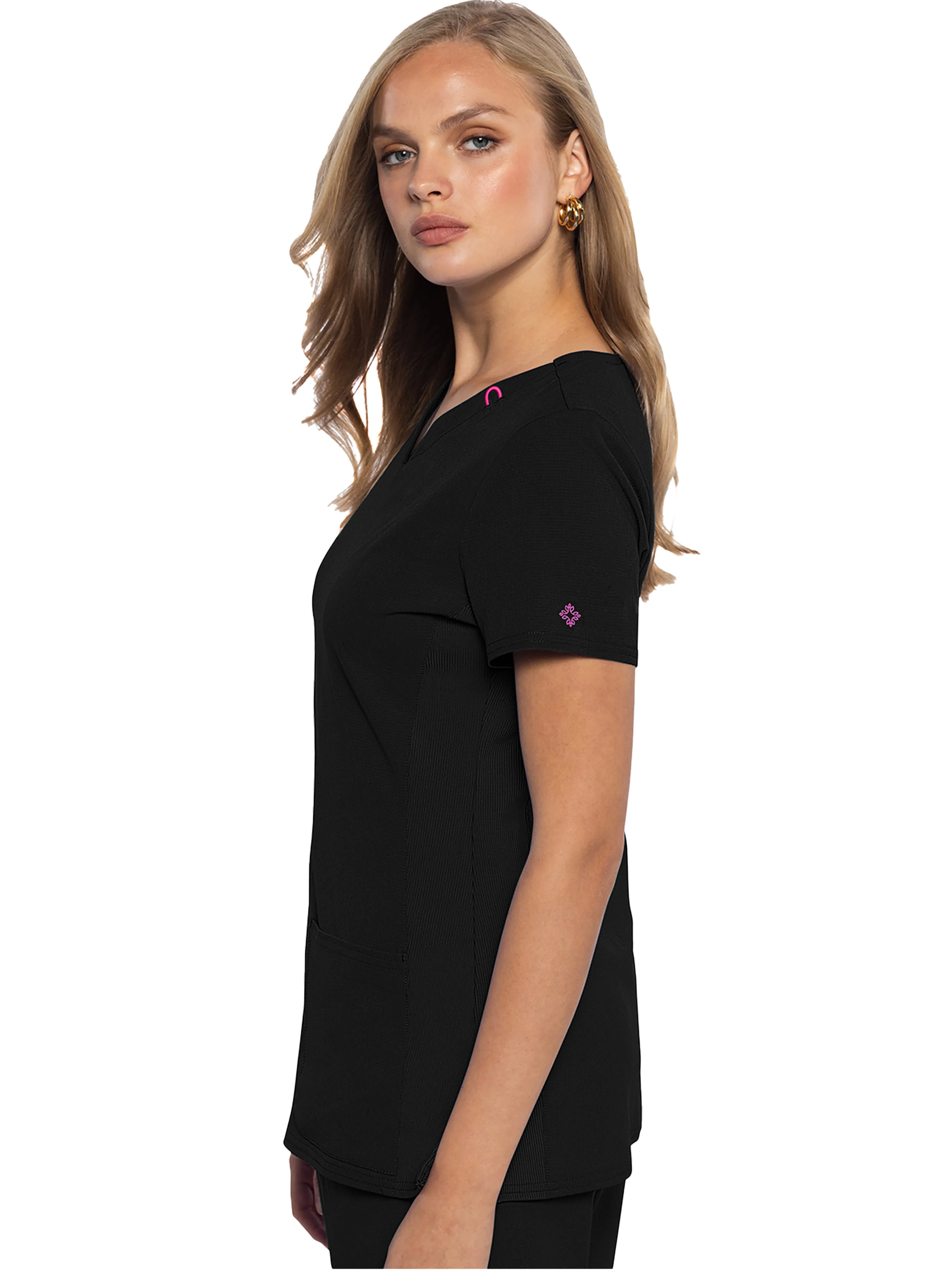 Amp - Women's V-Neck Scrub Top