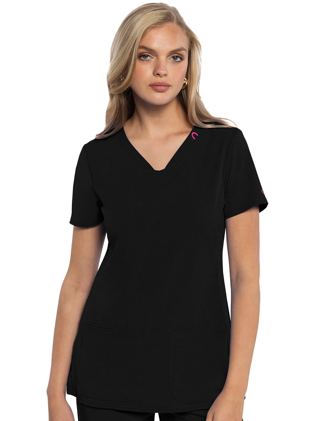 Amp - Women's V-Neck Scrub Top