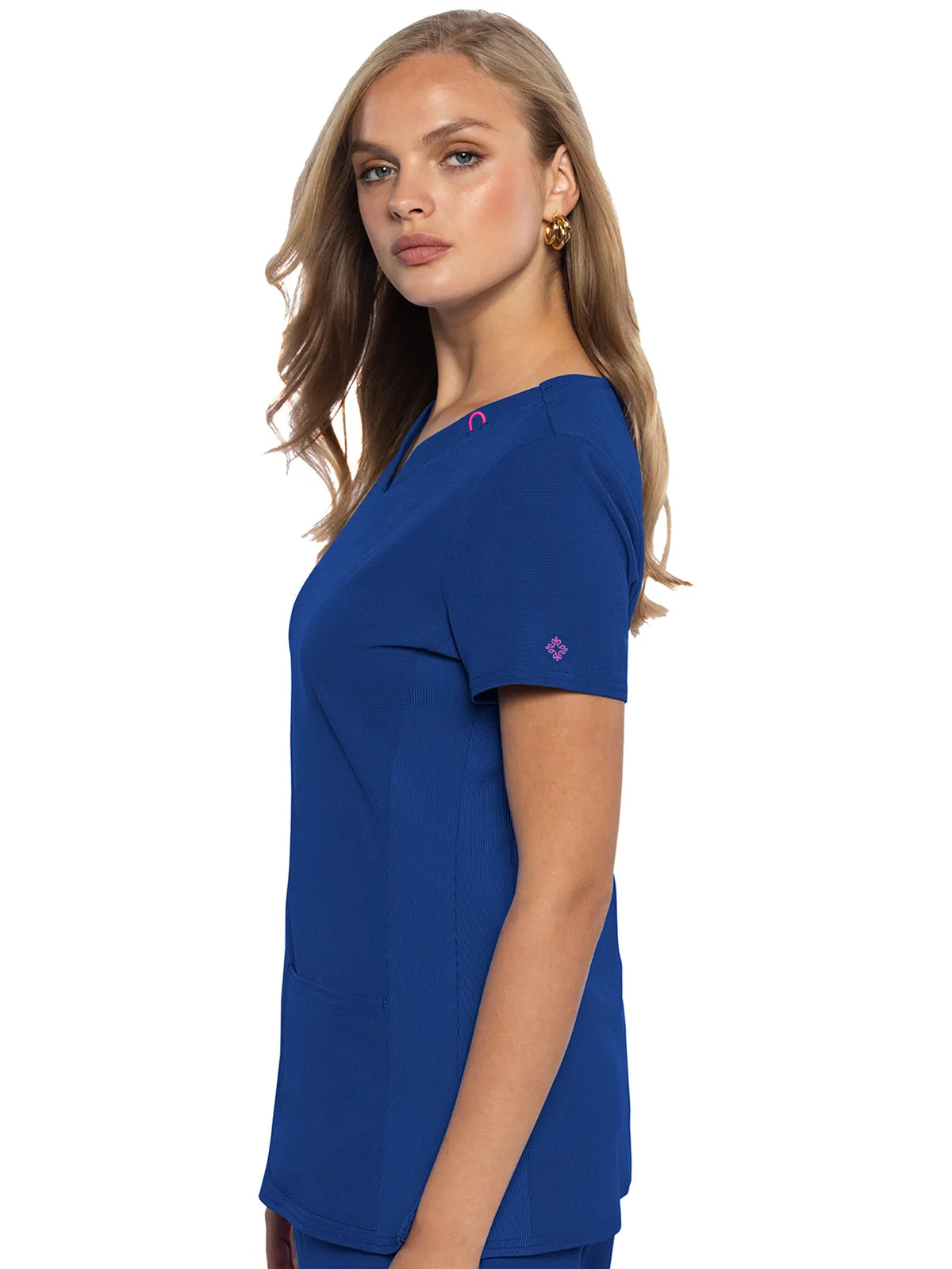 Amp - Women's V-Neck Scrub Top