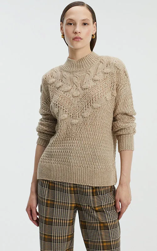 Andam - Knit Jersey - Beige