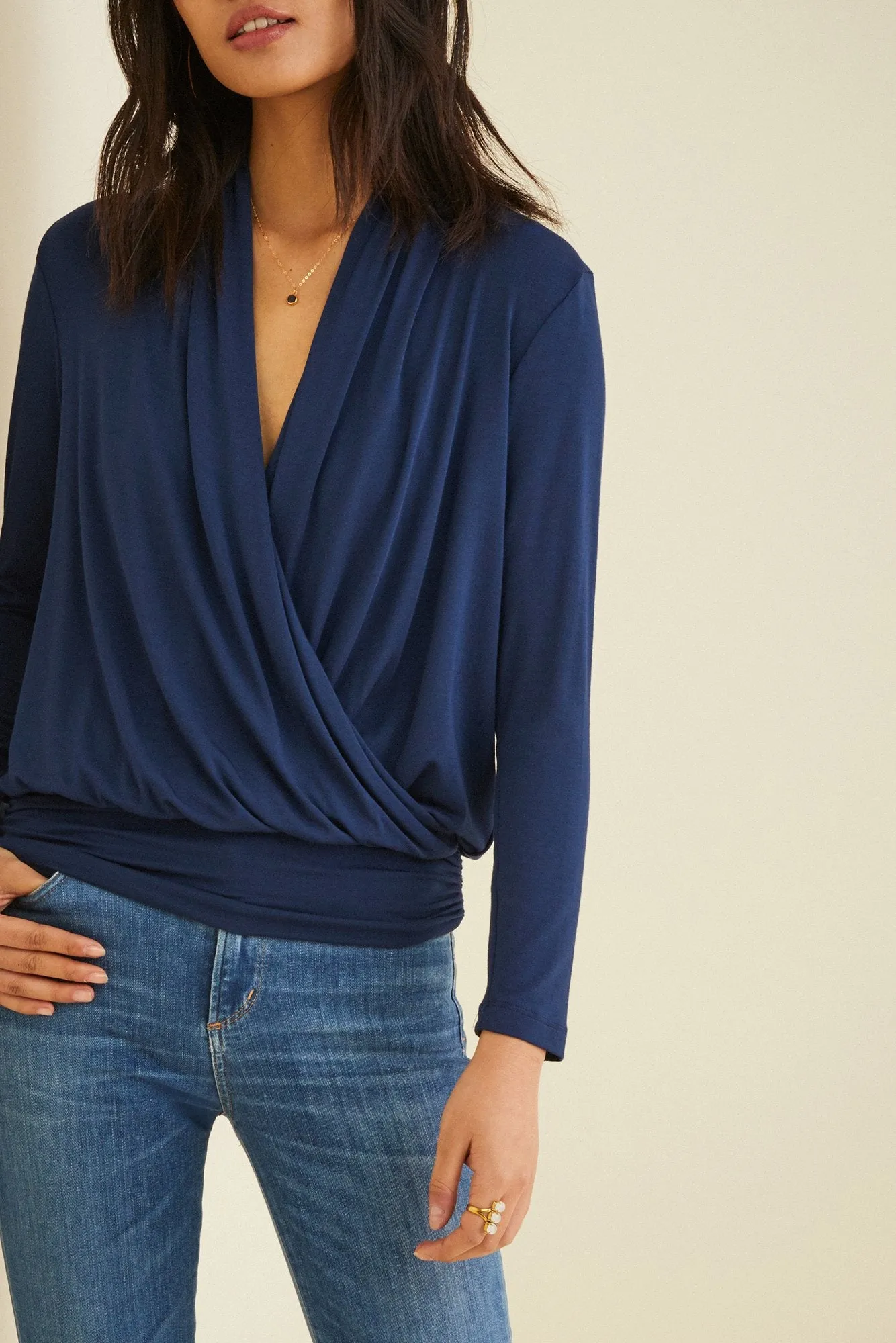 Angela Surplice Top