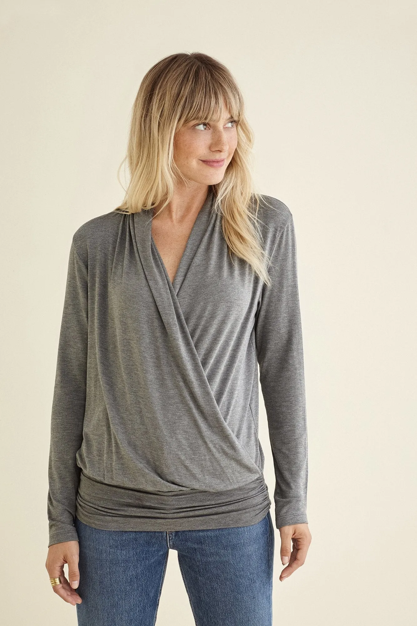 Angela Surplice Top
