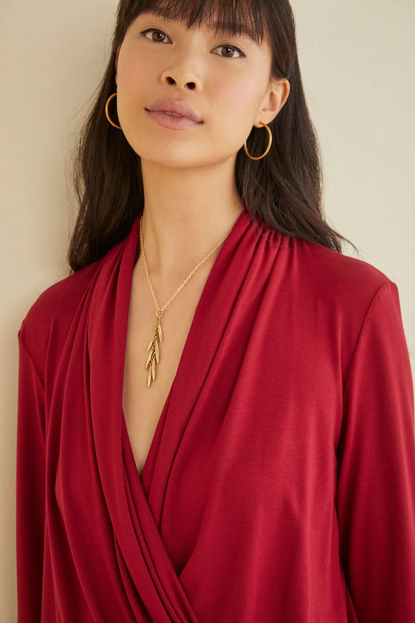 Angela Surplice Top