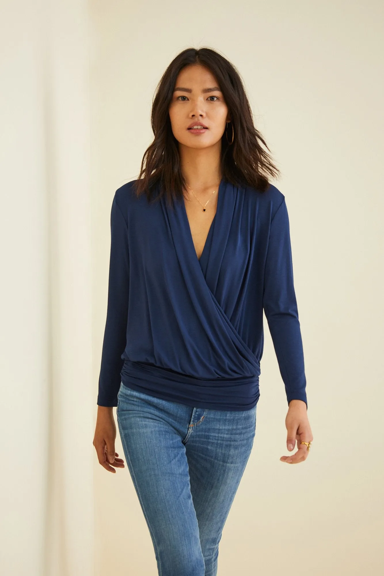 Angela Surplice Top