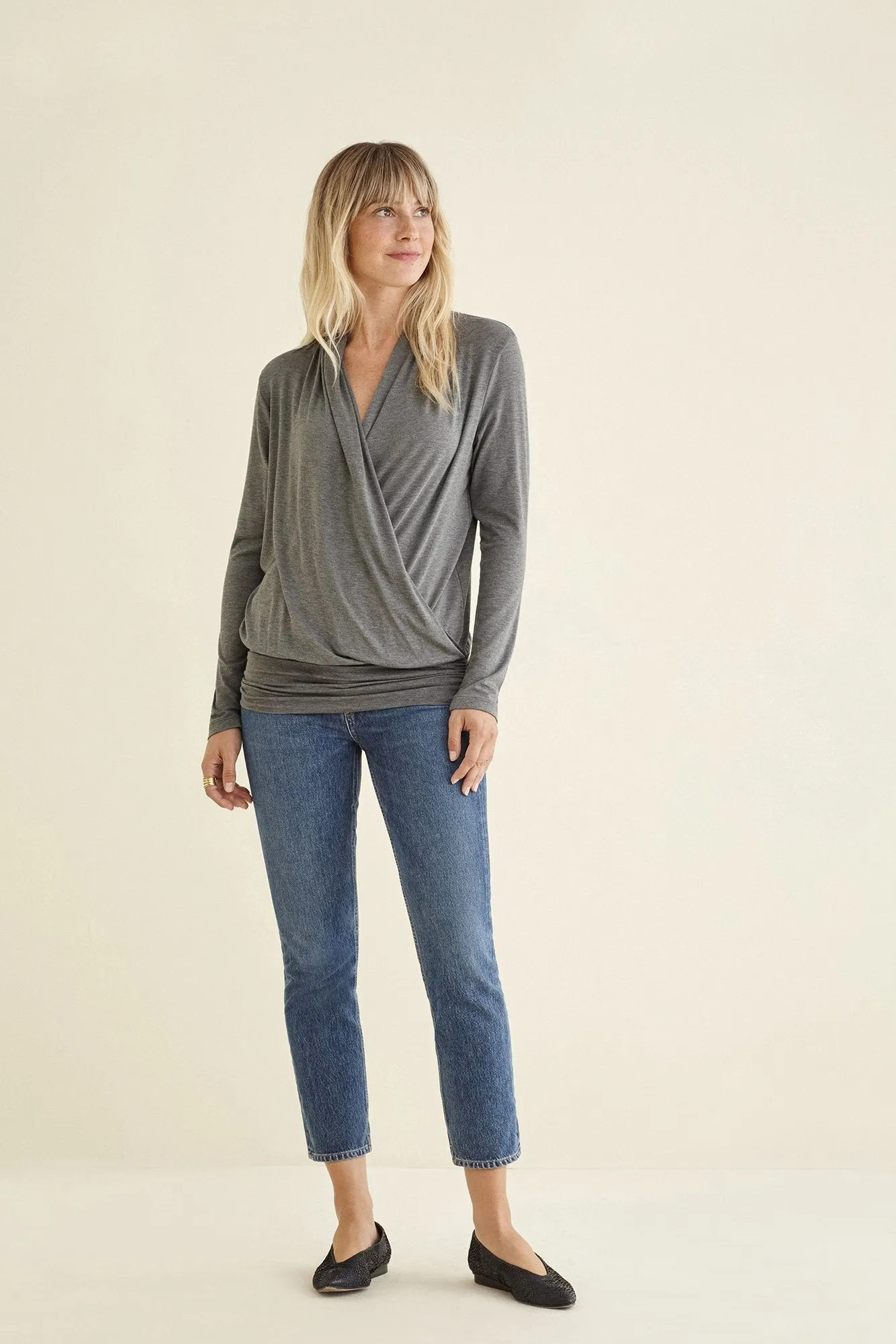 Angela Surplice Top