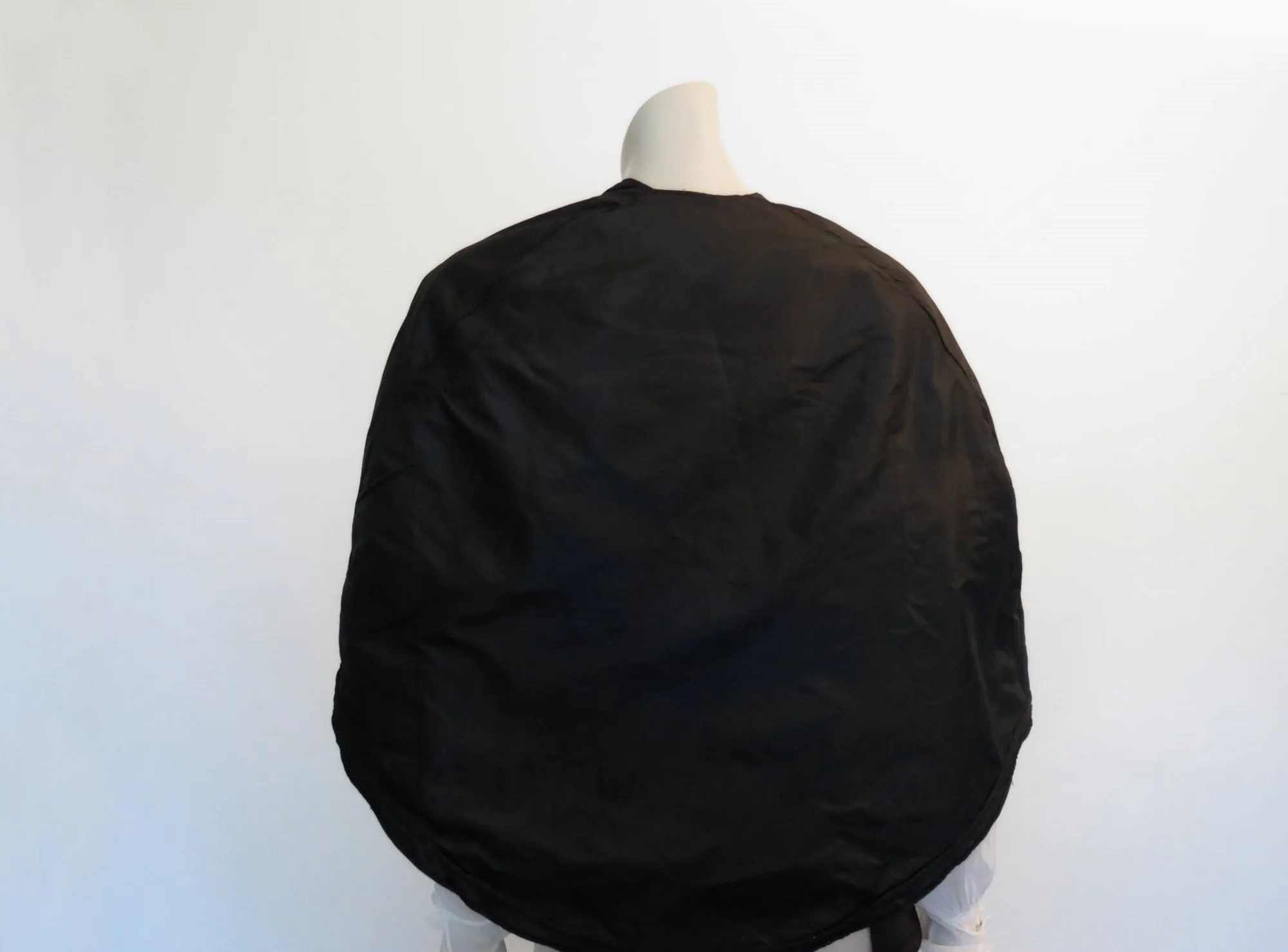 Antique, Victorian Black Silk Cape - 1860s