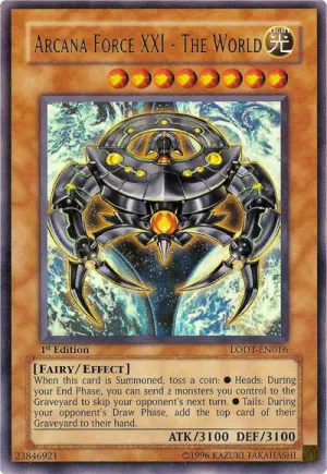 Arcana Force XXI - The World [LODT-EN016] Ultra Rare