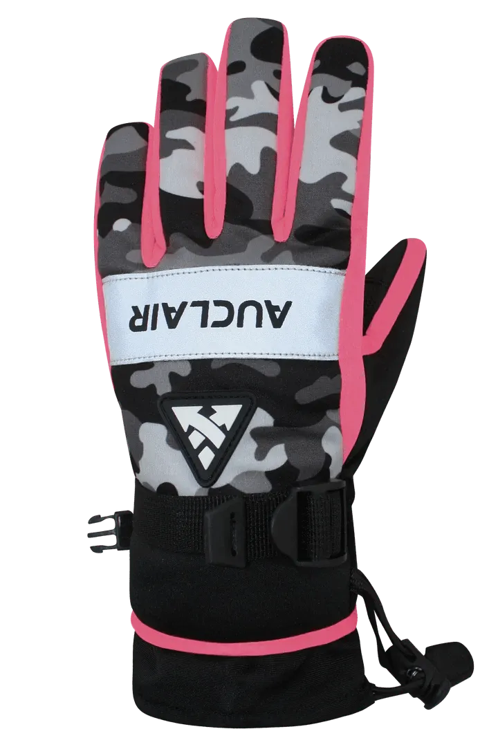 Auclair Kids Camo Flash Glove Pink/Camo