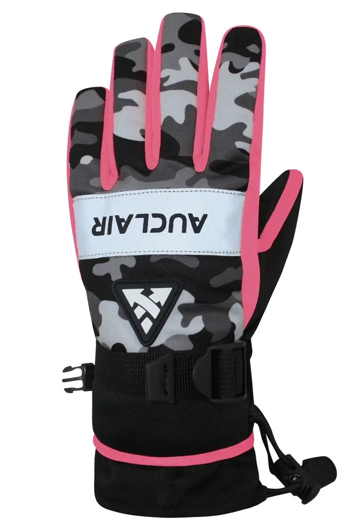 Auclair Kids Camo Flash Glove Pink/Camo