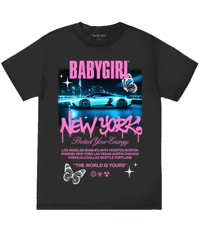 BABYGIRL NIGHT NEON CAR