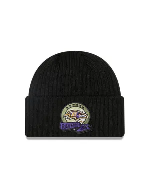 Baltimore Ravens New Era Salute To Service 2022 Sport Cuffed Knit Hat