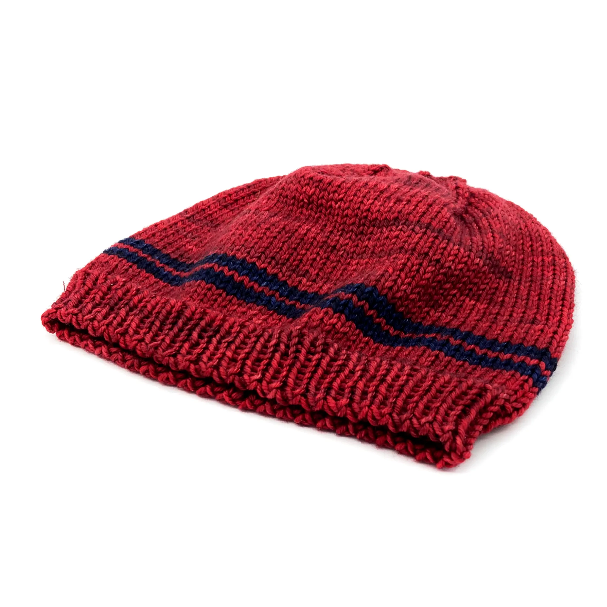 Basic Beanie | 100% Superwash Merino Wool | Glitter Gold