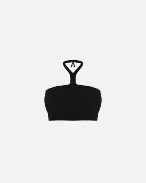 Basics Knit Top Black