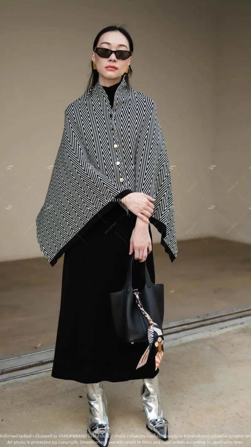 Beautiful Premium Cape Dress - Heavy Quality Stretchable Imported Fabric GGR835