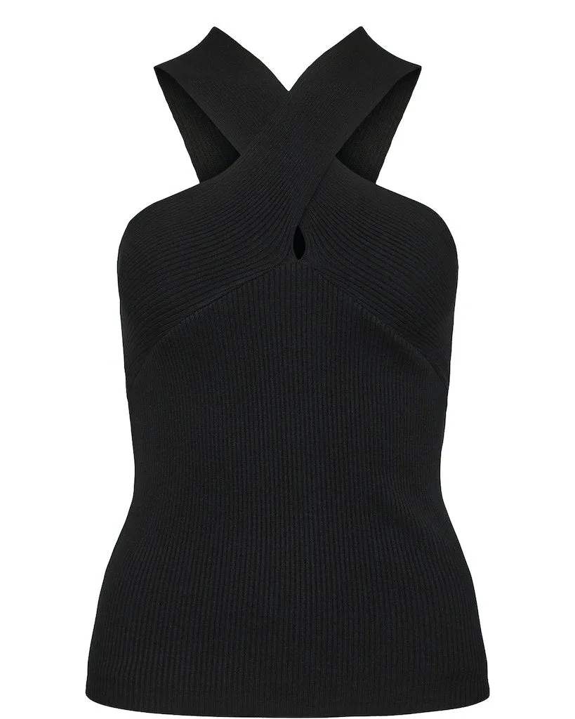 Blanca Knit Top Caviar