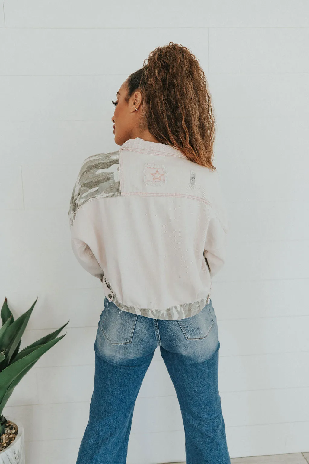 Bold You Contrast Denim Jacket