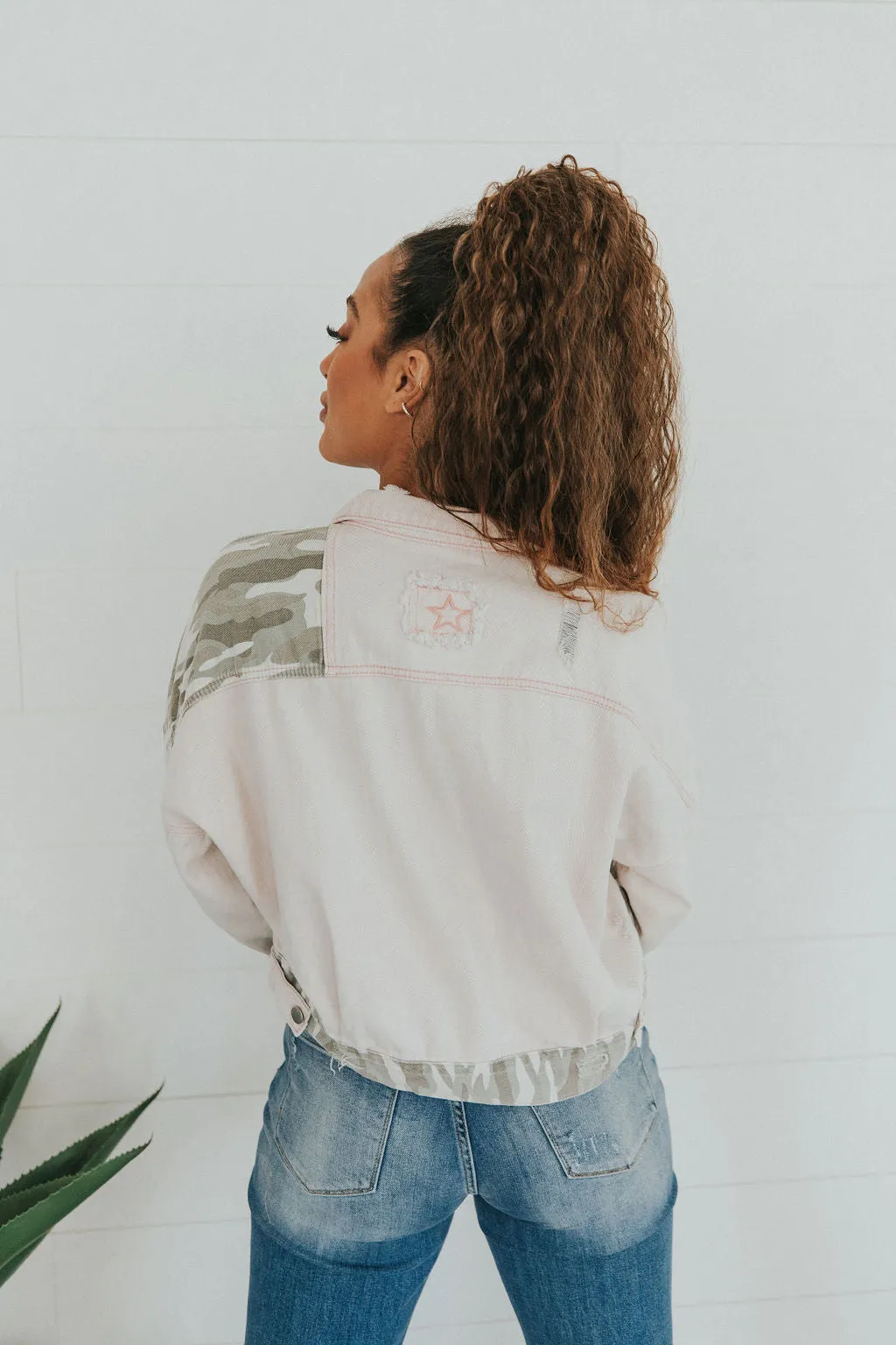 Bold You Contrast Denim Jacket