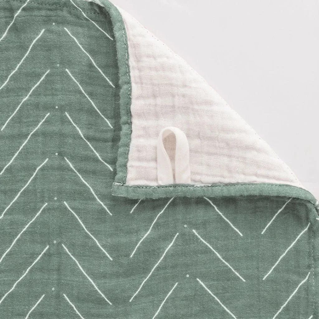 Breastfeeding Boss- Sage Mudcloth