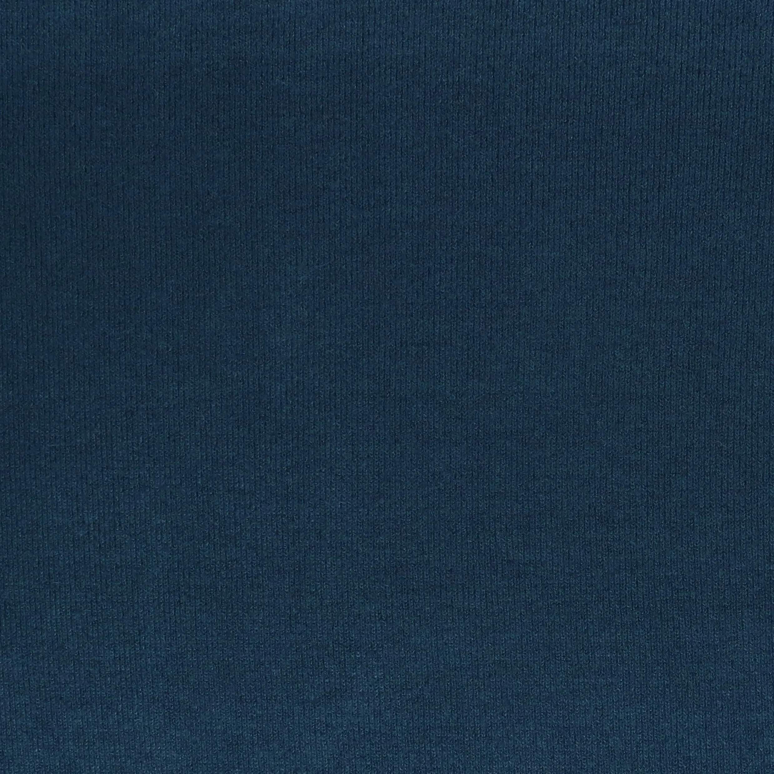 Brushed Ribbed Jersey Knit - Navy