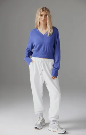 C-Rush CSC Buddy V-Neck Sweater in Midnight Rain