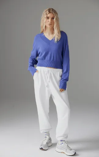 C-Rush CSC Buddy V-Neck Sweater in Midnight Rain