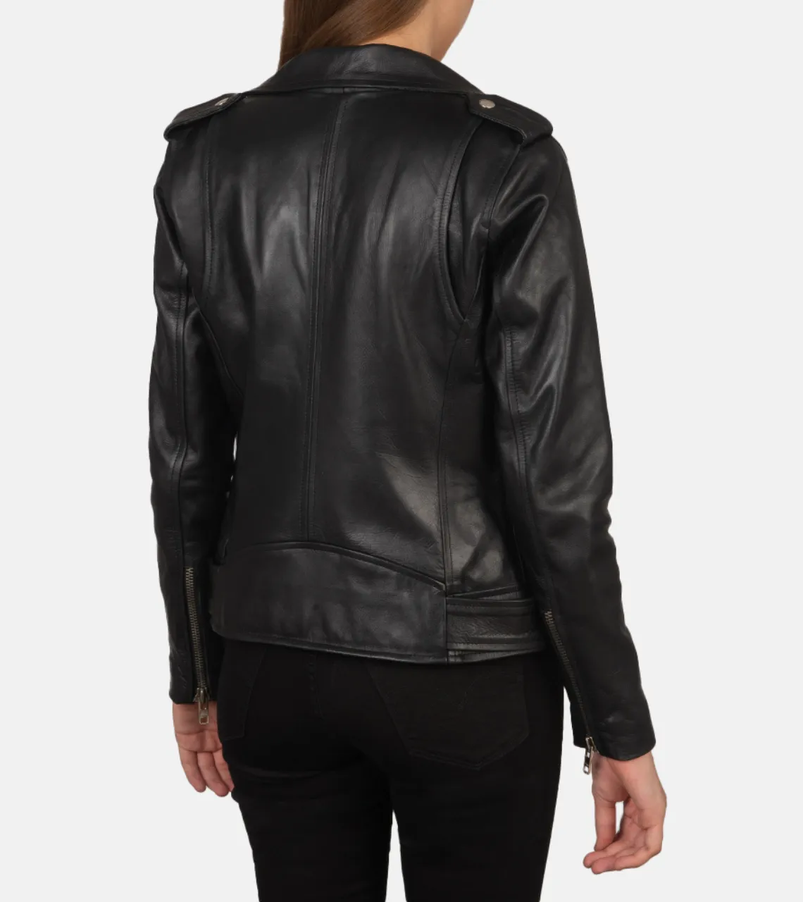 Campbell Women's Biker Leather Jacket