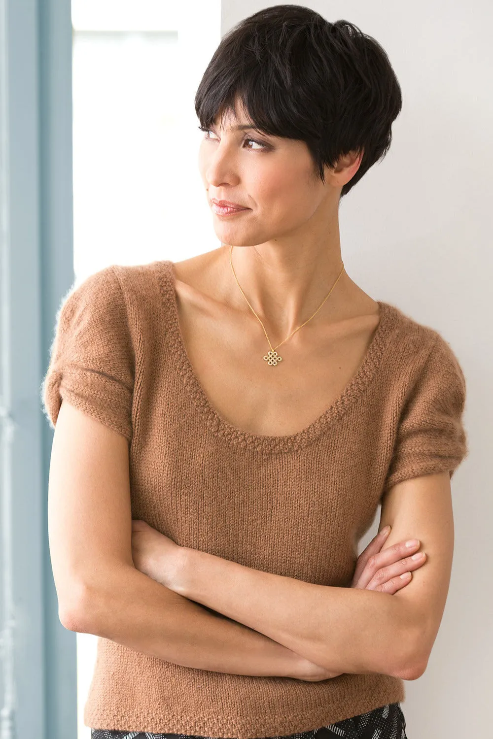 Cap Sleeve Top Pattern (Knit)