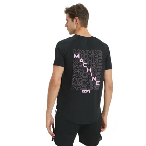 Carroll Performance SS Top  Black/Pink