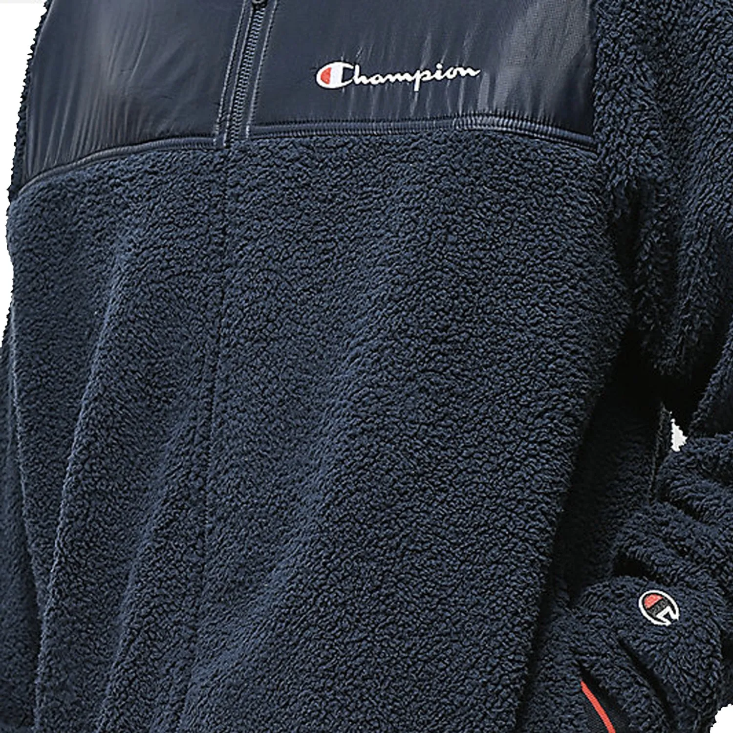 CHAMPION SHERPA BASEBALL JACKET (NAVY)