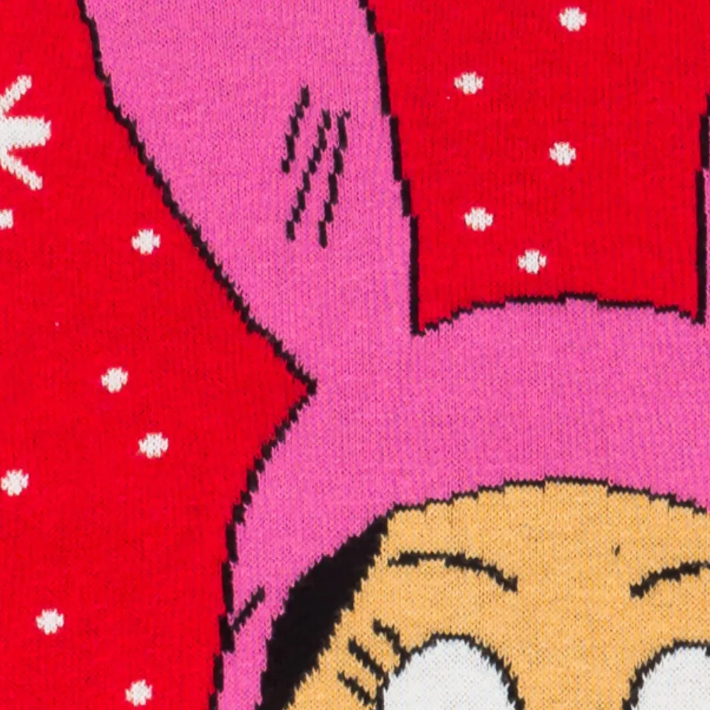 Christmas Sweater JulesRoche Bob's Burgers Design Louise