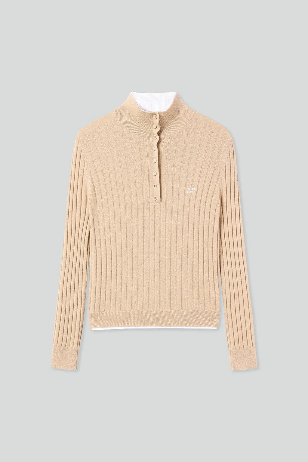 Colour Contrast Knit Top