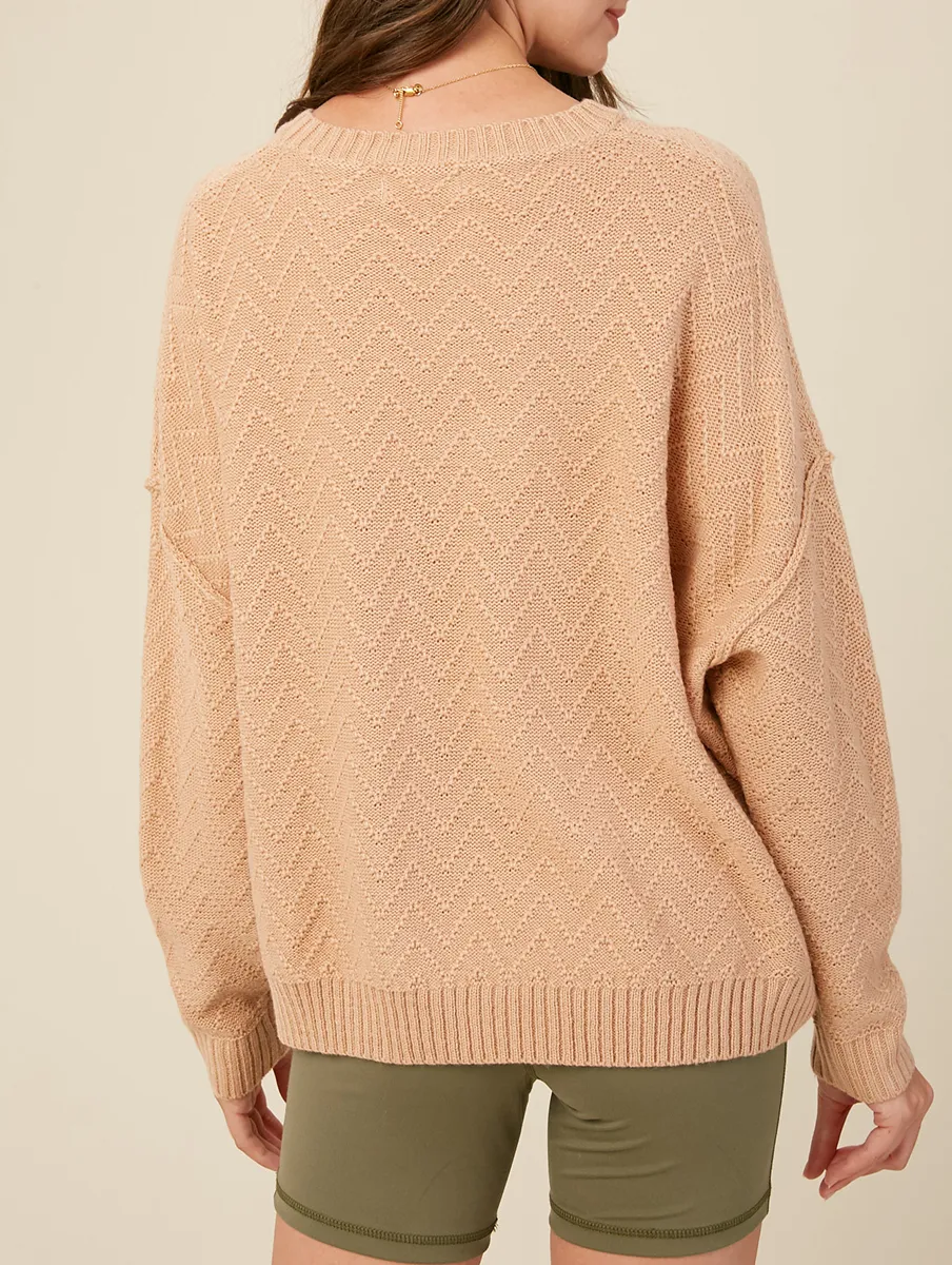 Come Back Soon Knitted Sweater