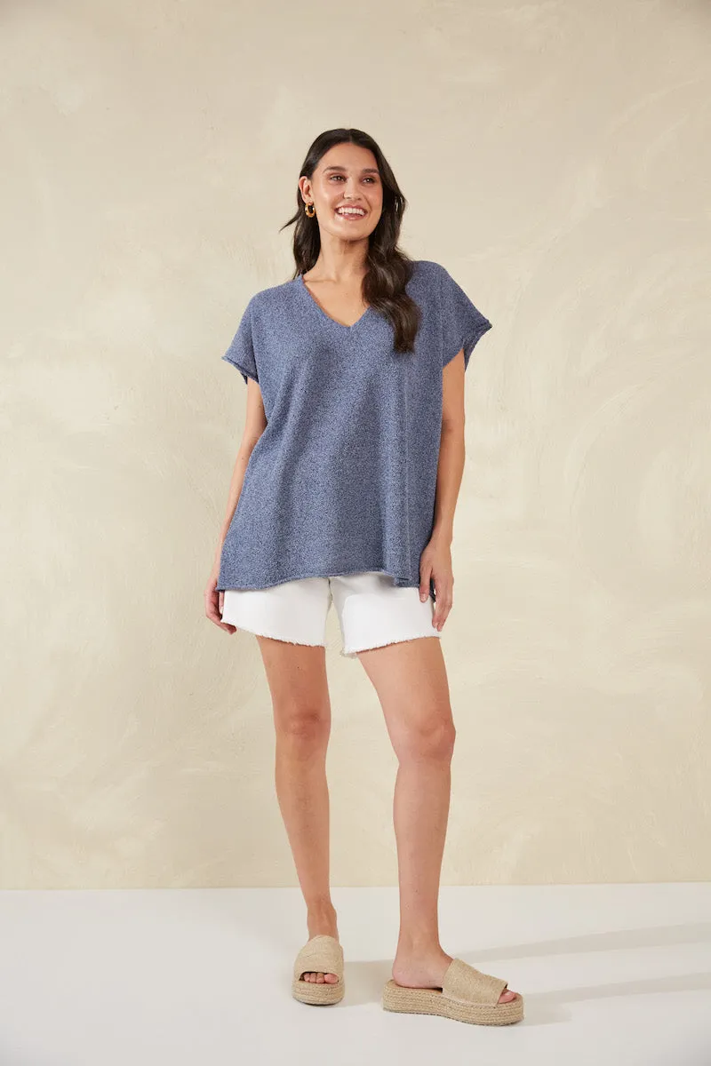 Como Knit Top, Riviera