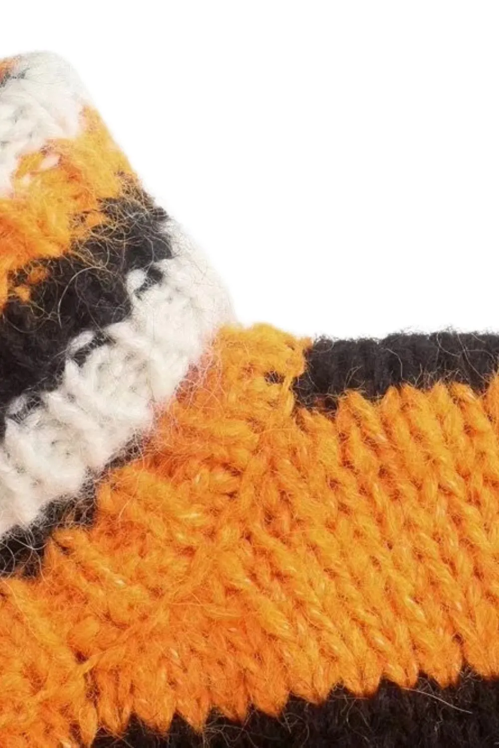 'Connie' Versatile Striped Knitted Piece