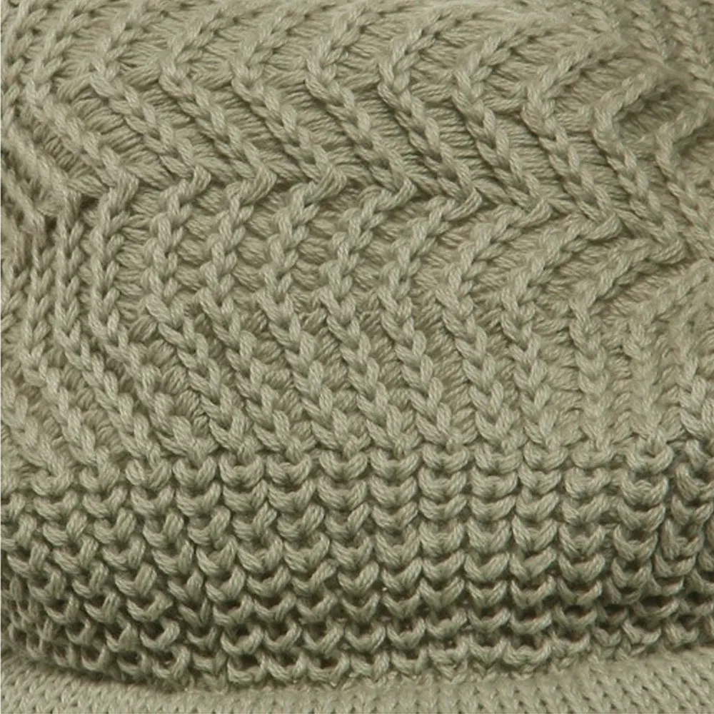 Crown Plain Beanie Visor