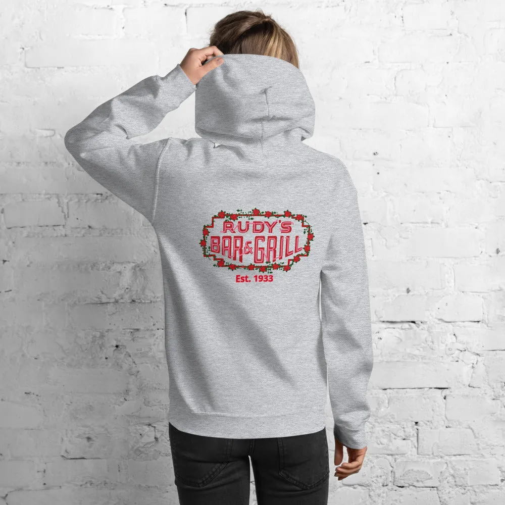 Cupid Pig   Valentine's Neon Sign Hoodie