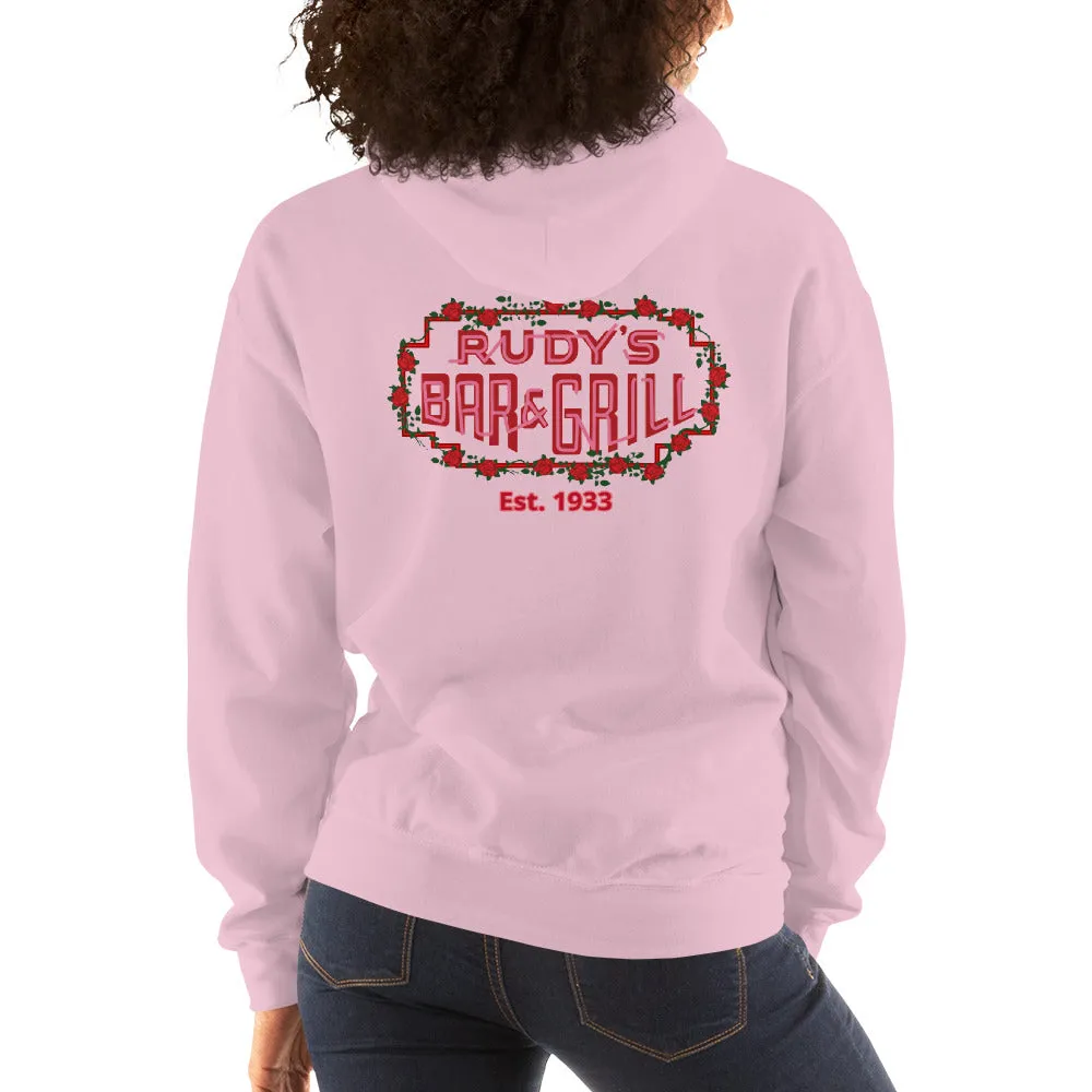 Cupid Pig   Valentine's Neon Sign Hoodie