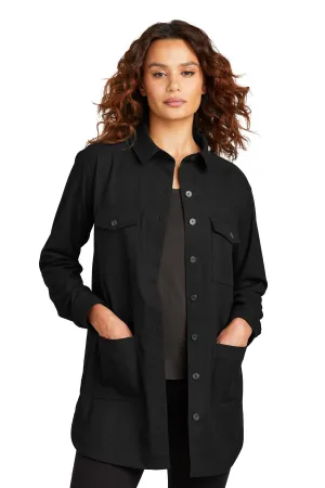 Custom Embroidered - Mercer Mettle™ Women's Long Sleeve Twill Overshirt MM2021