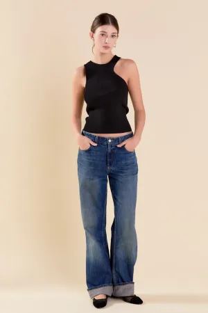 Cutout Knit Top