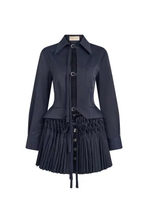 Dawn Peplum Belt Strap Kate Shirt
