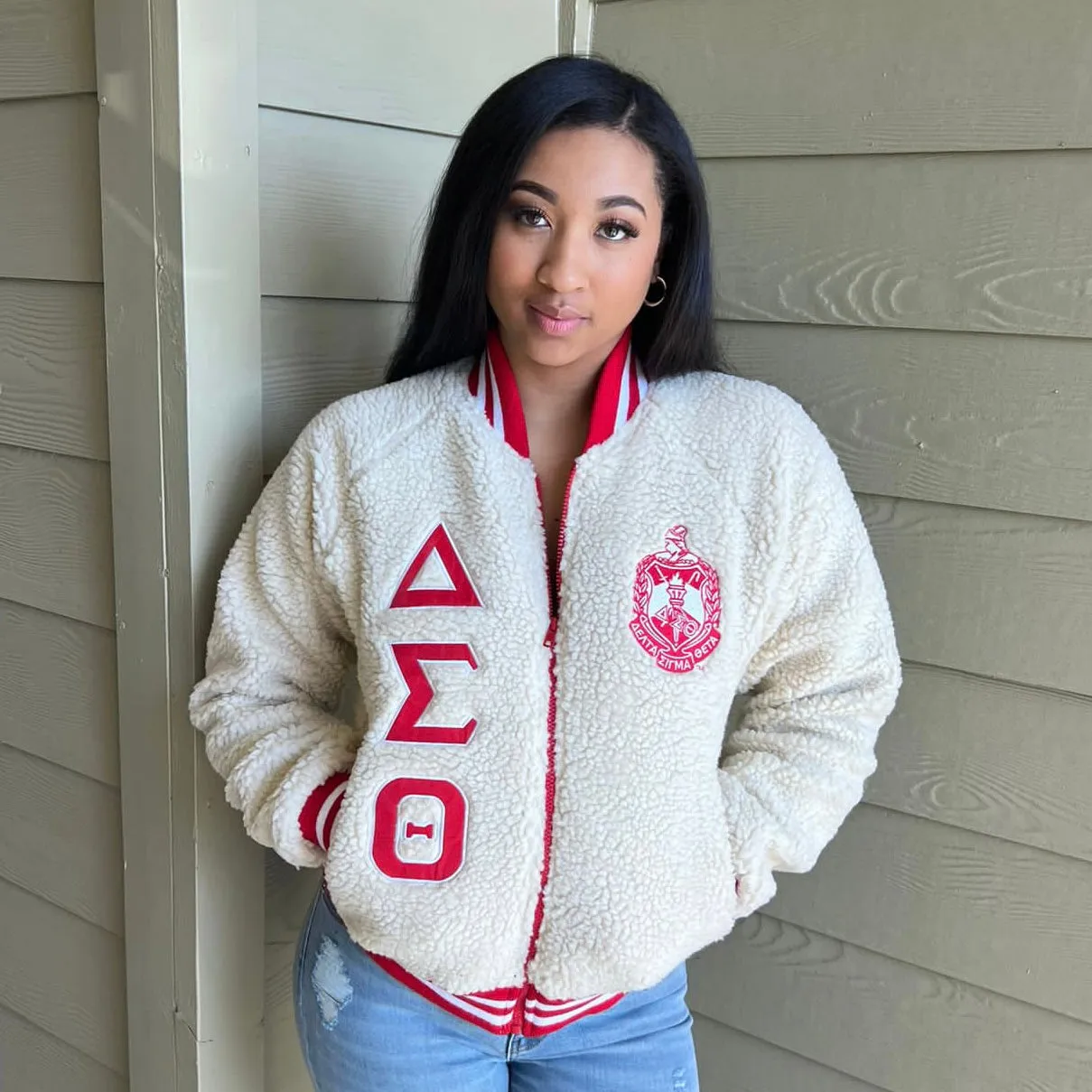 Delta Sherpa Bomber Jacket